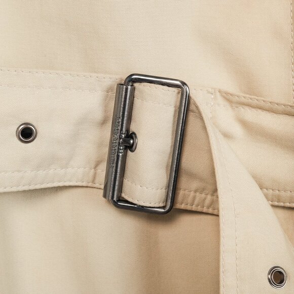 Burberry Brit Beige Belted Double-Breasted Trench Coat - Picture 8 of 15
